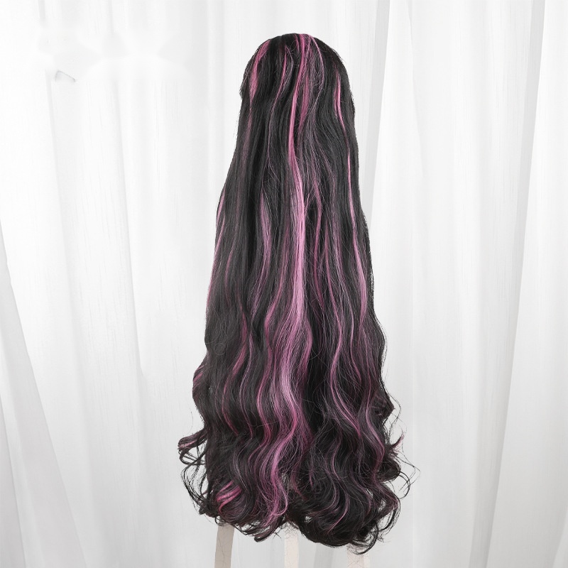Yu Ling Long Ku Luo Mi Fa Highlighted Clip-in Long Wavy Cosplay Wig for Naraka: Bladepoint - 552H - Image 4