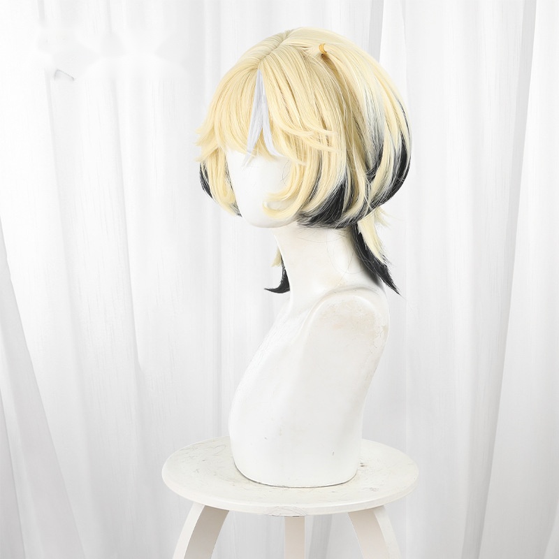 Mechanic Gradient Jellyfish Cut Short Cosplay Wig for Identity V - 476AD