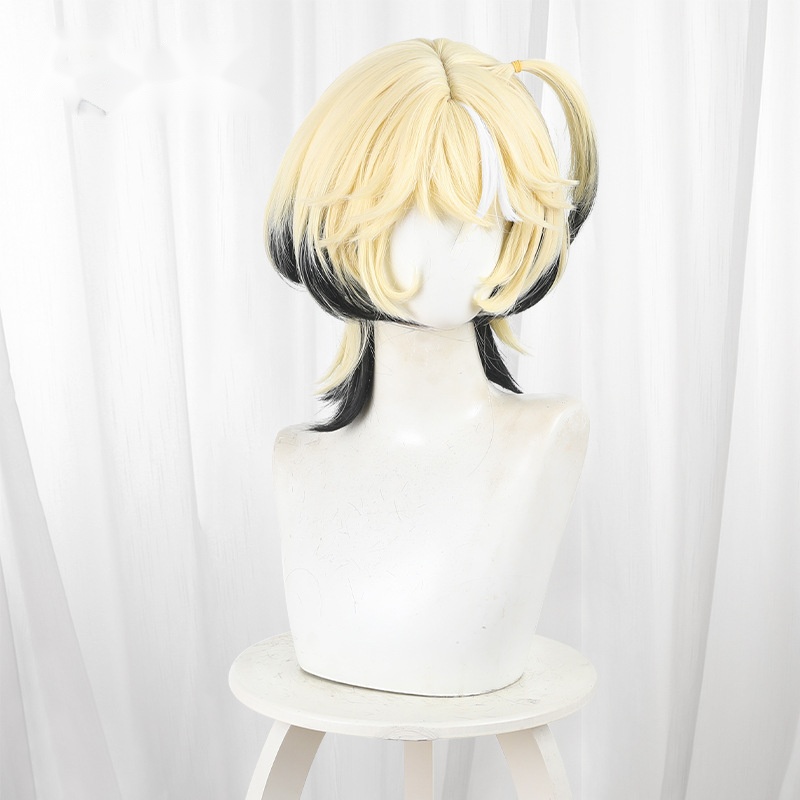 Mechanic Gradient Jellyfish Cut Short Cosplay Wig for Identity V - 476AD - Image 2