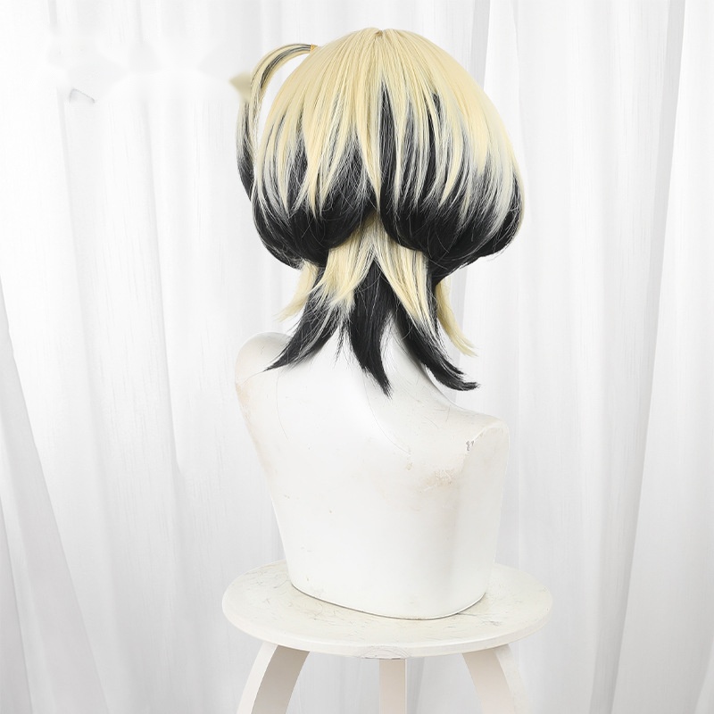 Mechanic Gradient Jellyfish Cut Short Cosplay Wig for Identity V - 476AD - Image 4