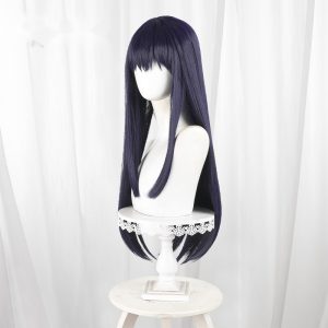 Tomomi Mineuchi Scalp-top Long Straight Styled Cosplay Wig for Summer Pockets - 595B