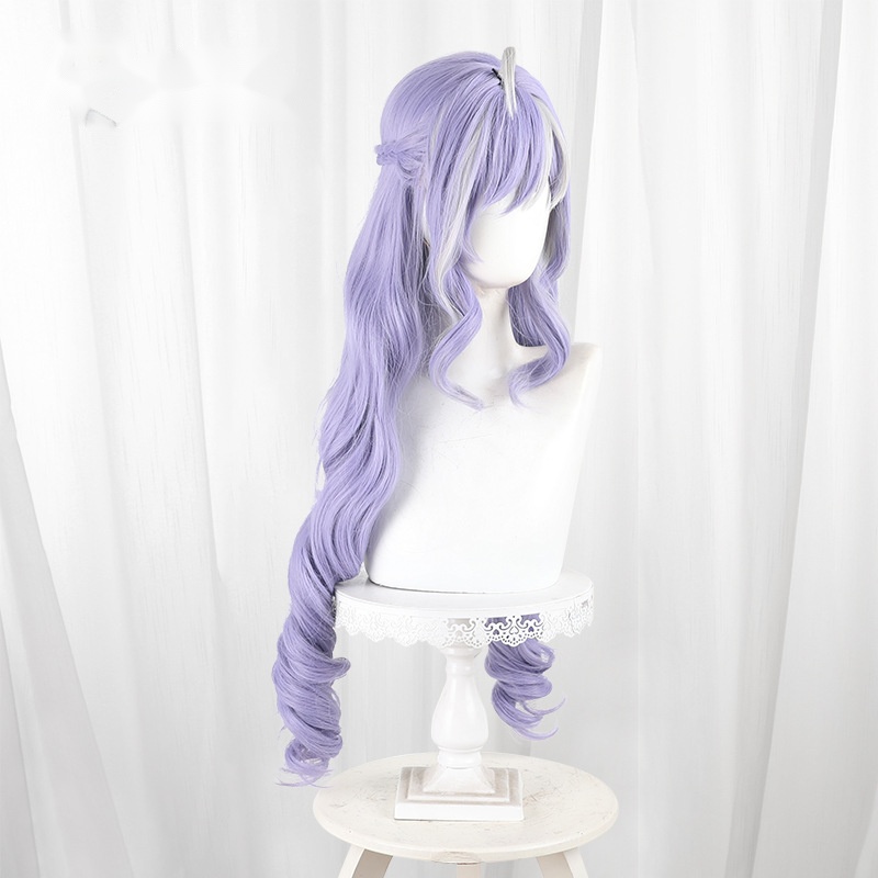 Vivian Highlighted Scalp-top Long Wavy Ringlet Curls Cosplay Wig for Zenless Zone Zero - 551R - Image 3