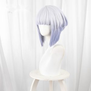 Tamaki Shiraya Gradient Bob Short Cosplay Wig for Rock Is a Lady's Modesty - 593D