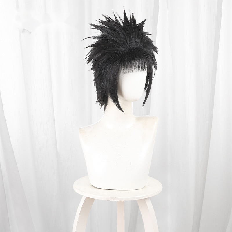 Shiro Nekotsuki Short Spiked Spiky Cosplay Wig for Dekin no Mogura: The Earthbound Mole - 596B - Image 3