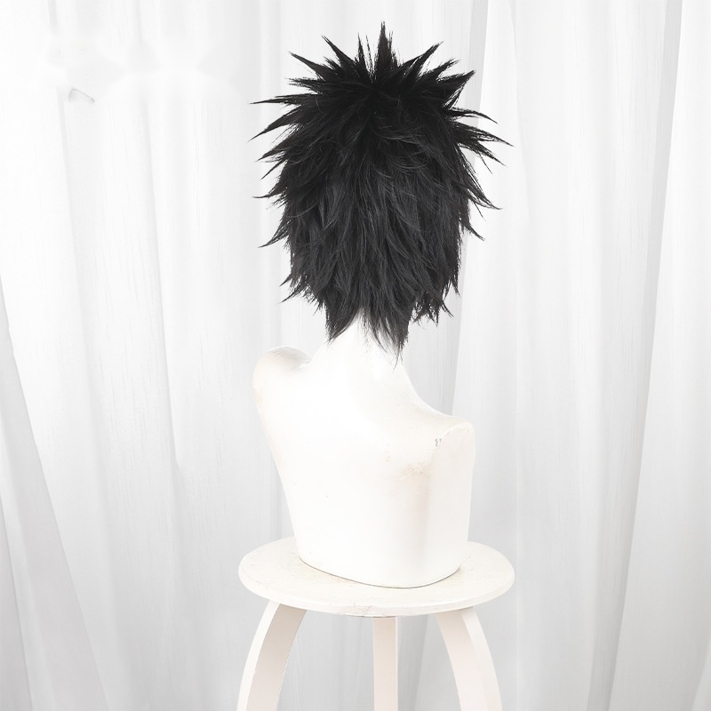 Shiro Nekotsuki Short Spiked Spiky Cosplay Wig for Dekin no Mogura: The Earthbound Mole - 596B - Image 4