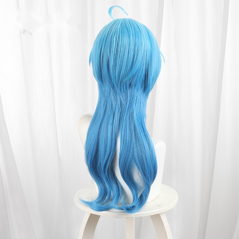 Tina Isemi Gradient Blue Long Wavy Cosplay Wig for Rock Is a Lady's Modesty - 593C - Image 4