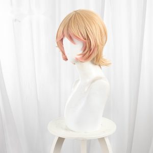 Mechanic Gradient Short Flipped Cosplay Wig for Identity V - 476AE