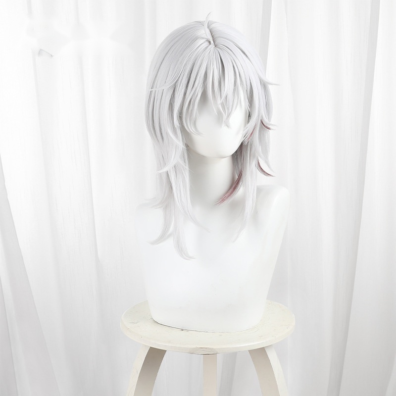 Zani Highlighted Scalp-top Medium-length Wolf Cut Cosplay Wig for Wuthering Waves - 572J - Image 2