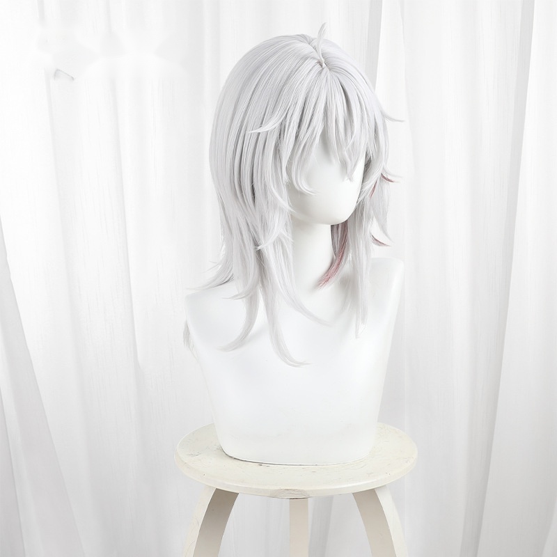 Zani Highlighted Scalp-top Medium-length Wolf Cut Cosplay Wig for Wuthering Waves - 572J - Image 3