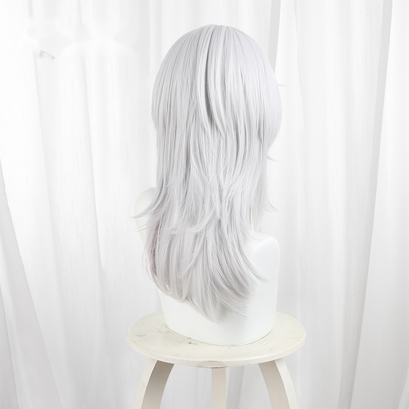 Zani Highlighted Scalp-top Medium-length Wolf Cut Cosplay Wig for Wuthering Waves - 572J - Image 4