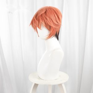 Nick Wilde Orange-red Color-block Short Cosplay Wig for Zootopia 2 - 410E