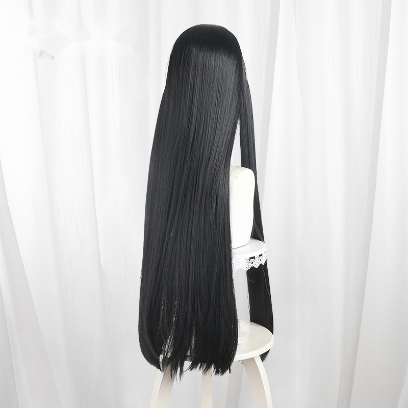 Chisa Scalp-top Long Straight Hime Cut Styled Cosplay Wig for Wuthering Waves - 572M - Image 4