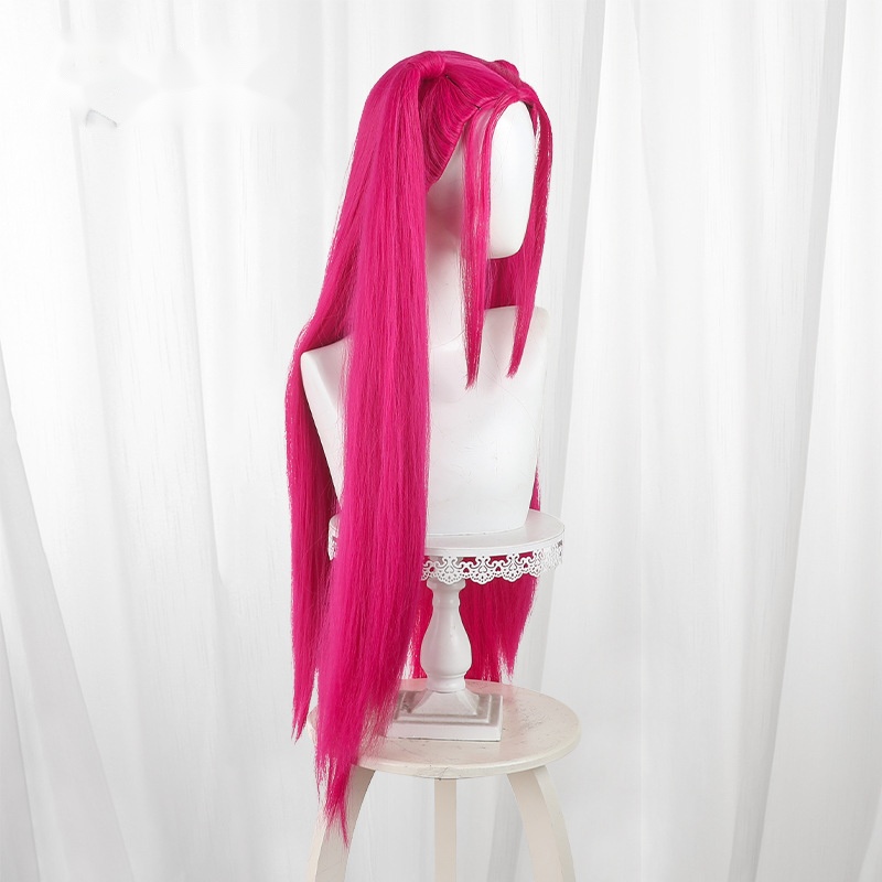 Mira Pink Twin Ponytail Long Cosplay Wig for KPop Demon Hunters - 604B - Image 3