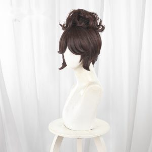 Gardener Brown Clip-in Short Flipped Cosplay Wig for Identity V - 476MH