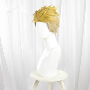 Enjin Color-block Short Flipped Spiked Cosplay Wig for Gachiakuta - 597C