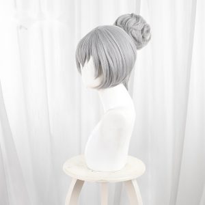 Judy Hopps Hair Bun Short Styled Cosplay Wig for Zootopia 2 - 410F