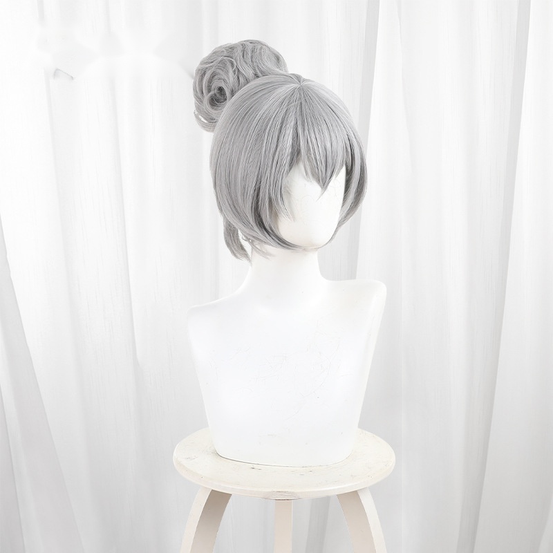 Judy Hopps Hair Bun Short Styled Cosplay Wig for Zootopia 2 - 410F - Image 2