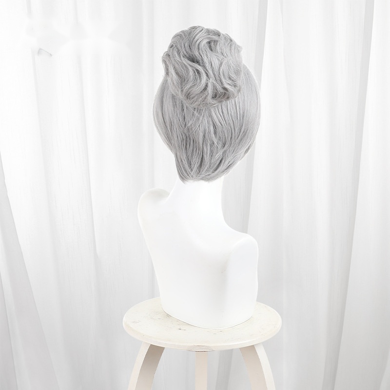 Judy Hopps Hair Bun Short Styled Cosplay Wig for Zootopia 2 - 410F - Image 4