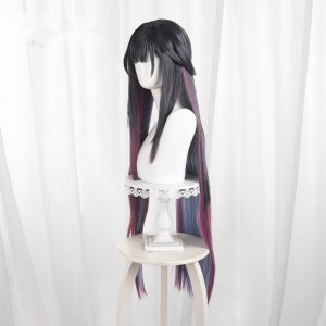 Hyacine Gradient Color-block Long Straight Styled Cosplay Wig for Honkai: Star Rail - 566T