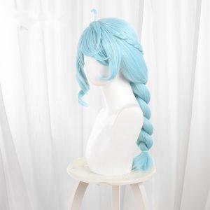 Seed Icy Blue Braided Long Cosplay Wig for Zenless Zone Zero - 551W