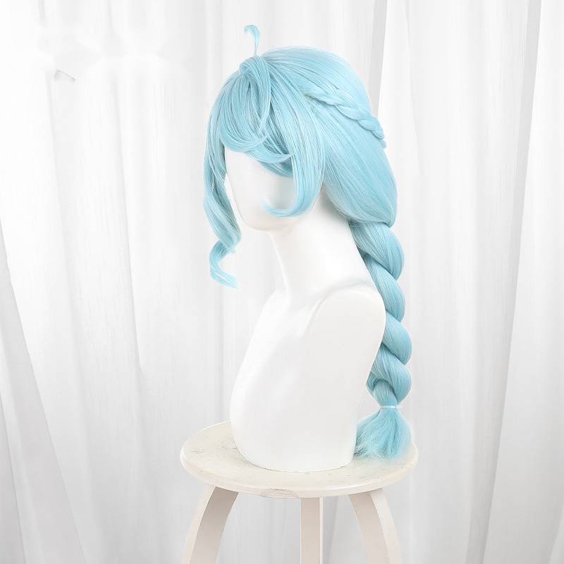 Seed Icy Blue Braided Long Cosplay Wig for Zenless Zone Zero - 551W