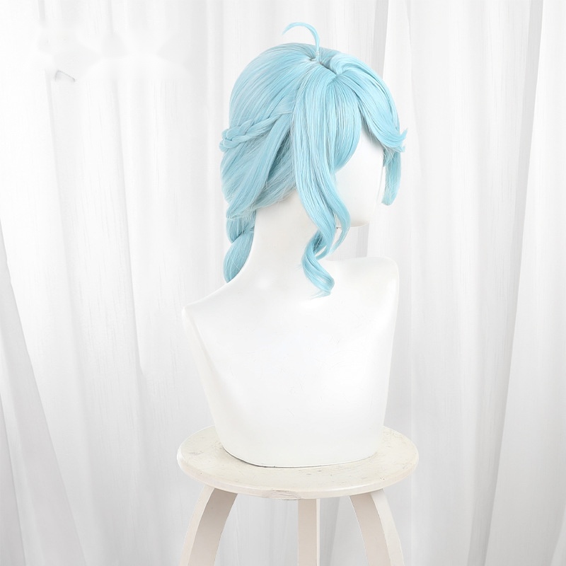 Seed Icy Blue Braided Long Cosplay Wig for Zenless Zone Zero - 551W - Image 3