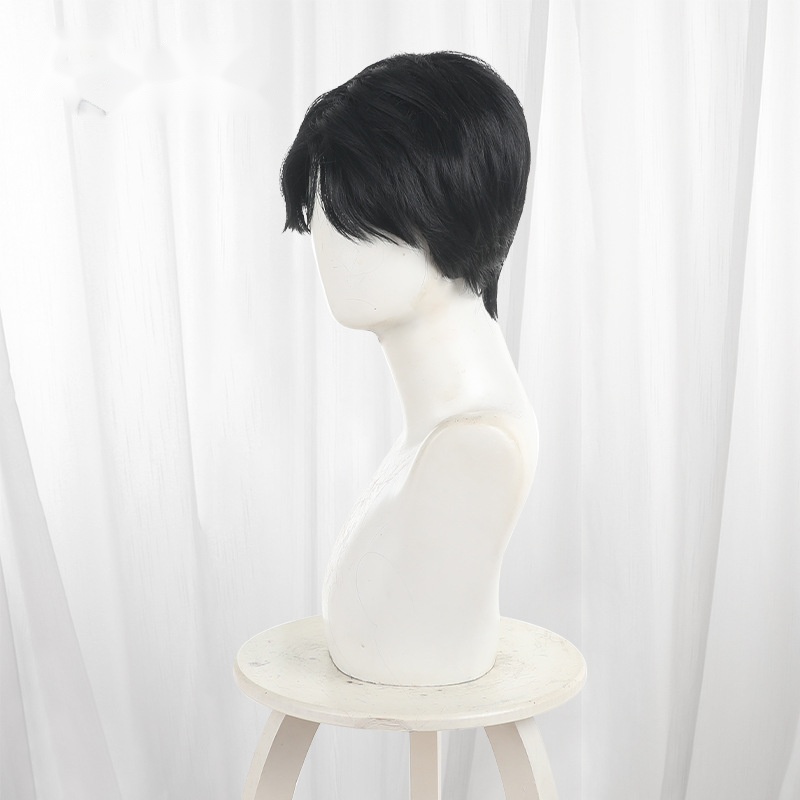 Jinu Short Styled Teased Cosplay Wig for KPop Demon Hunters - 604D