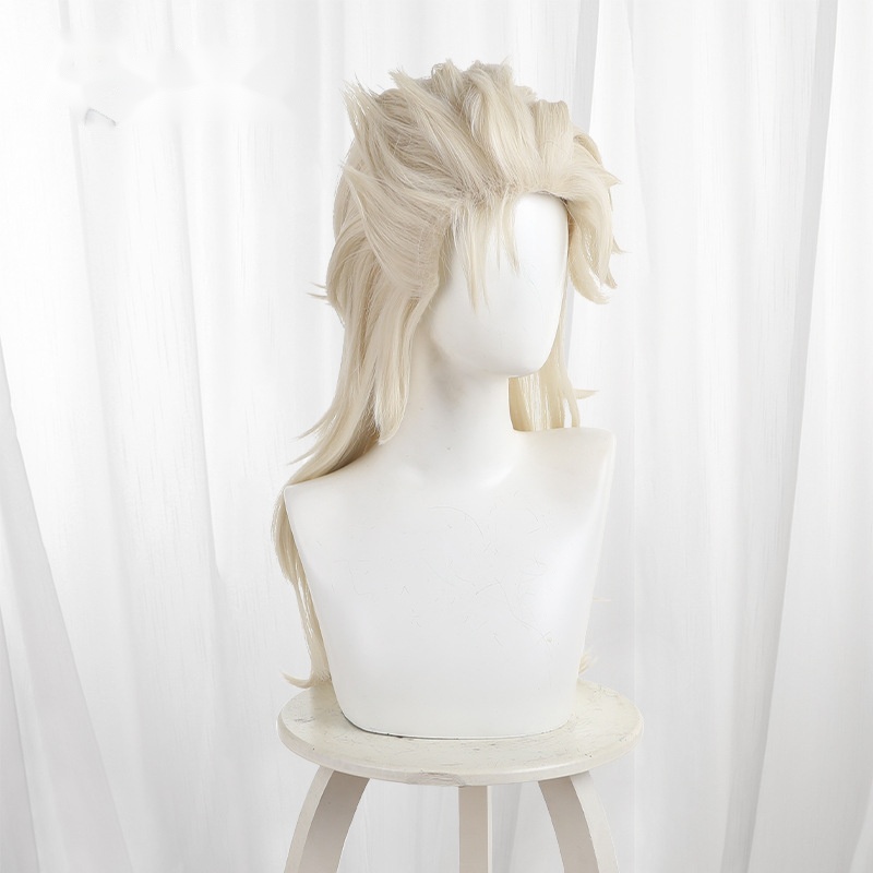 Billiard Player Light Blonde Long Wolf Cut Flipped Cosplay Wig for Identity V - 562UA - Image 3