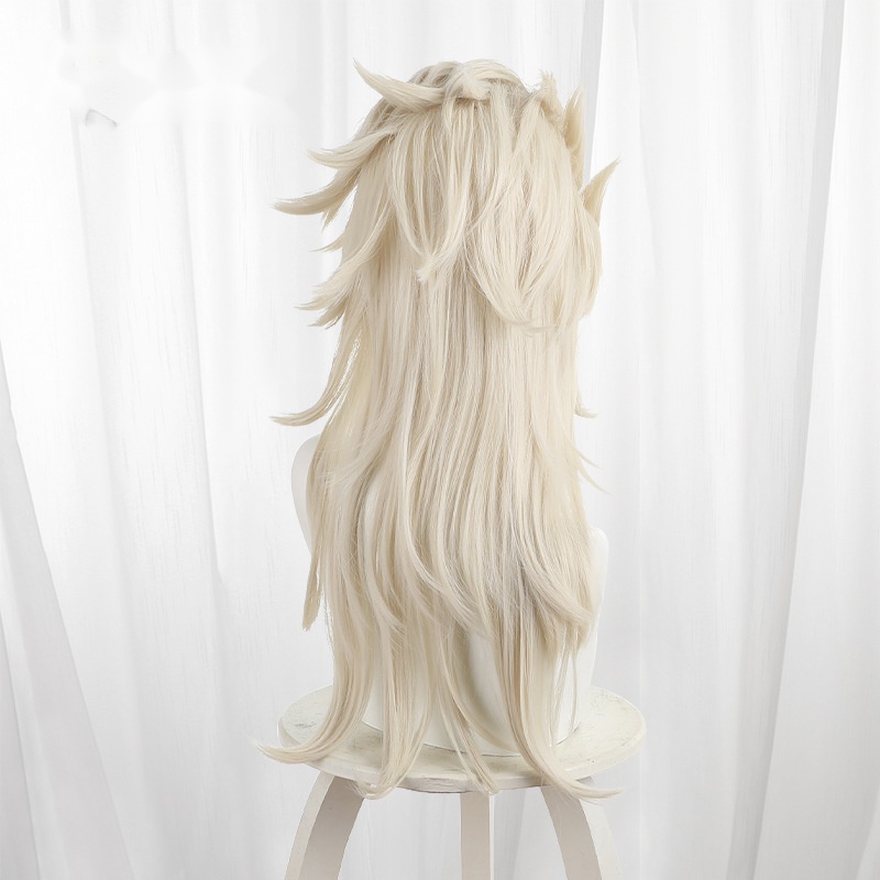 Billiard Player Light Blonde Long Wolf Cut Flipped Cosplay Wig for Identity V - 562UA - Image 4