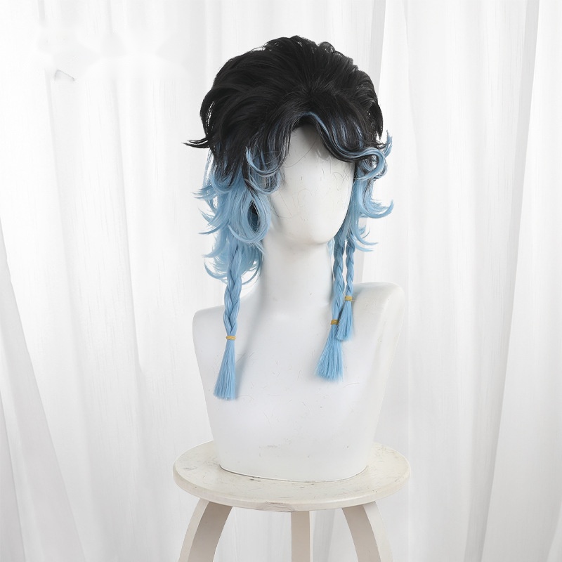 Archer Gradient Short Curly Flipped Cosplay Wig for Identity V - 562TA - Image 2