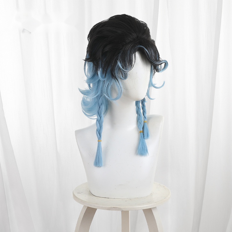 Archer Gradient Short Curly Flipped Cosplay Wig for Identity V - 562TA - Image 3