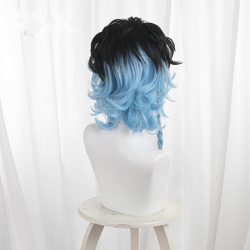 Archer Gradient Short Curly Flipped Cosplay Wig for Identity V - 562TA - Image 4