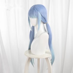Nanawoo Gradient Twin Ponytail Long Cosplay Wig for Honkai: Nexus Anima - 607A