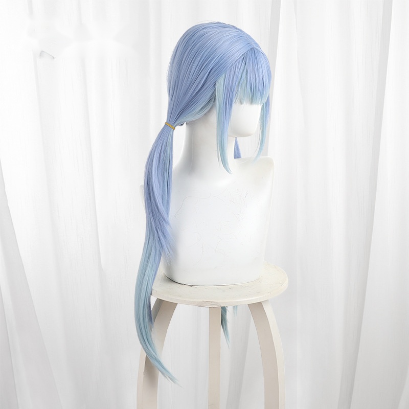Nanawoo Gradient Twin Ponytail Long Cosplay Wig for Honkai: Nexus Anima - 607A - Image 3