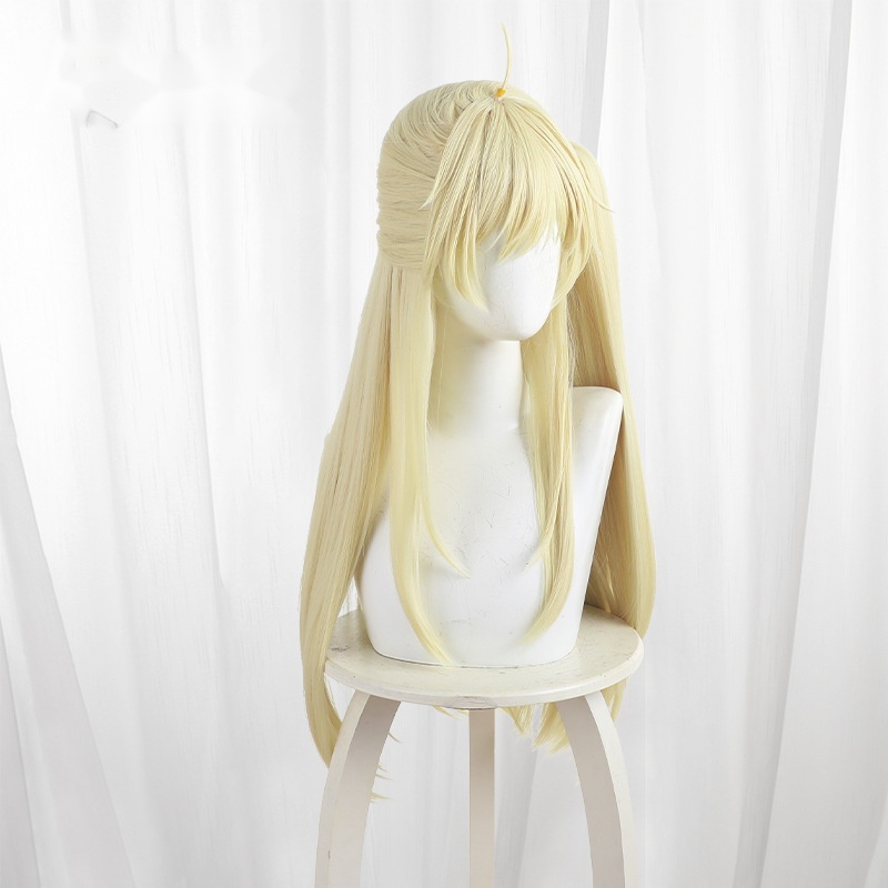 Yuko Hiiragi Light Blonde Clip-in Cosplay Wig for Chitose Is in the Ramune Bottle - 609B - Image 3