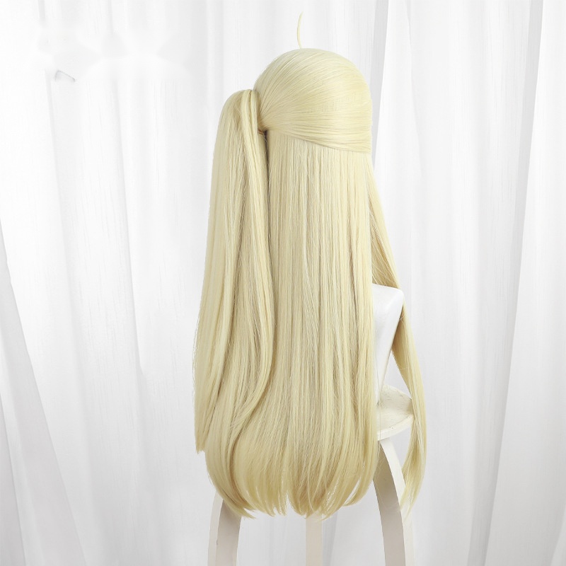 Yuko Hiiragi Light Blonde Clip-in Cosplay Wig for Chitose Is in the Ramune Bottle - 609B - Image 4