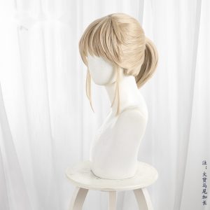Yua Aomi Brown Ponytail Cosplay Wig for Chitose Is in the Ramune Bottle - 609D
