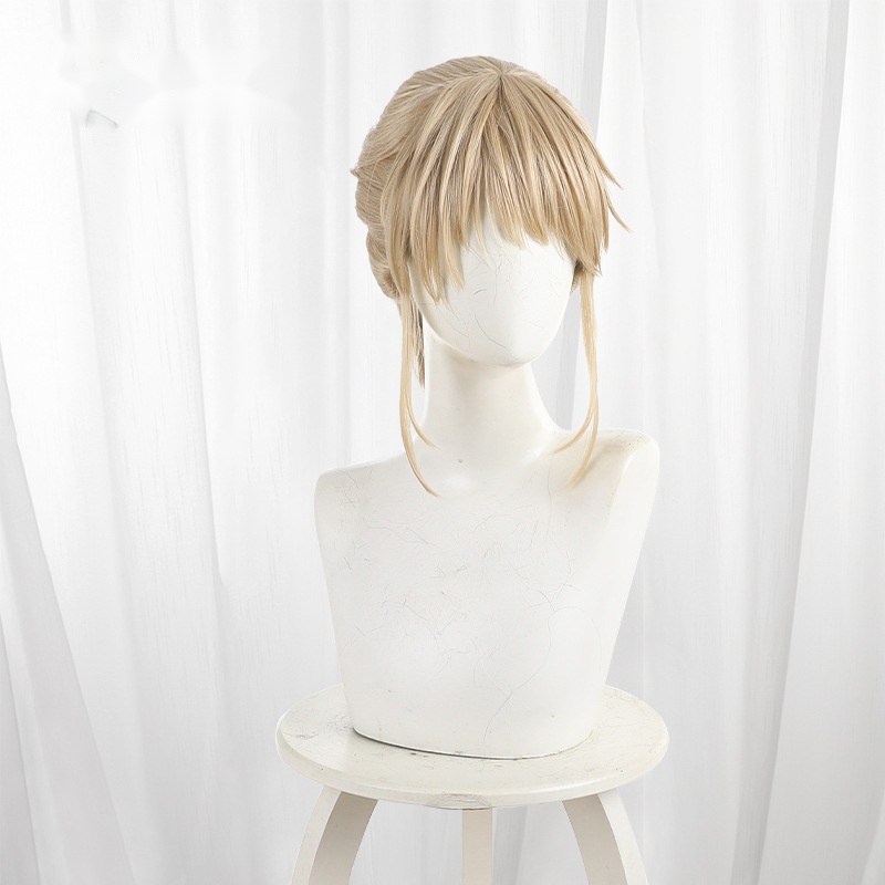 Yua Aomi Brown Ponytail Cosplay Wig for Chitose Is in the Ramune Bottle - 609D - Image 2