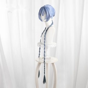 Lucia Gradient Braided Hair Bun Long Cosplay Wig for Zenless Zone Zero - 551X
