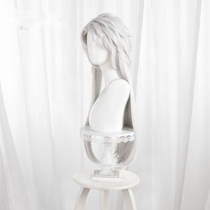 Geisha Silver-white Long Layered Cosplay Wig for Identity V - 562GB