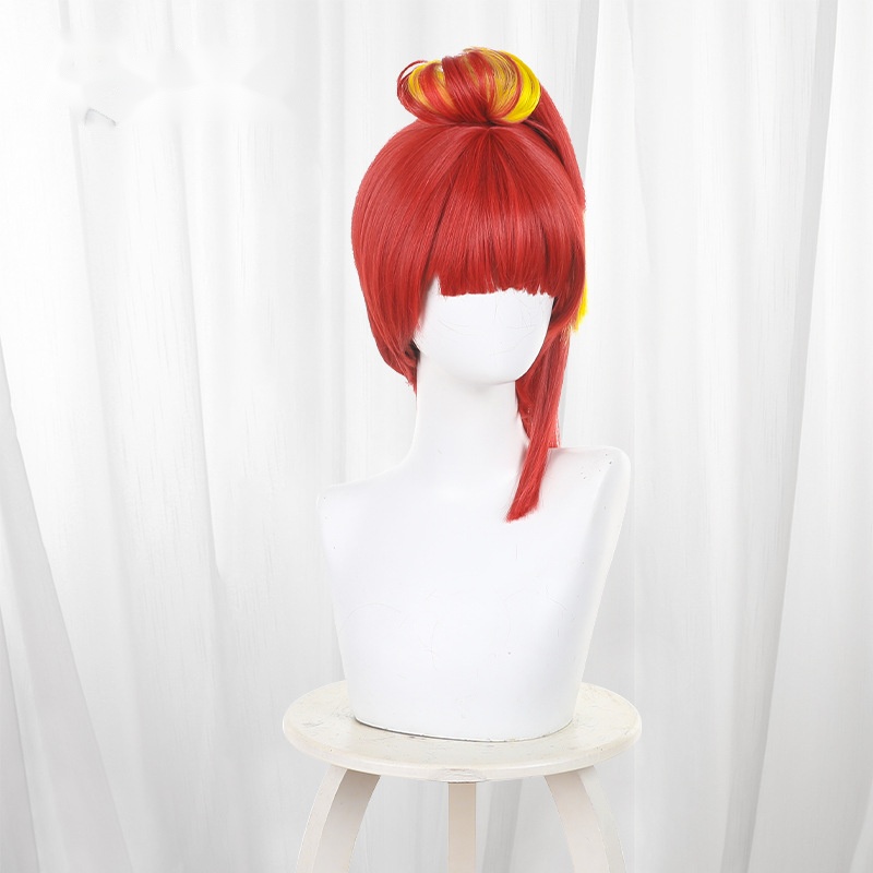 SQ Highlighted Clip-in Ponytail Long Cosplay Wig for Gnosia - 610C - Image 2