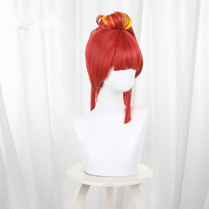 SQ Highlighted Clip-in Ponytail Long Cosplay Wig for Gnosia - 610C - Image 3