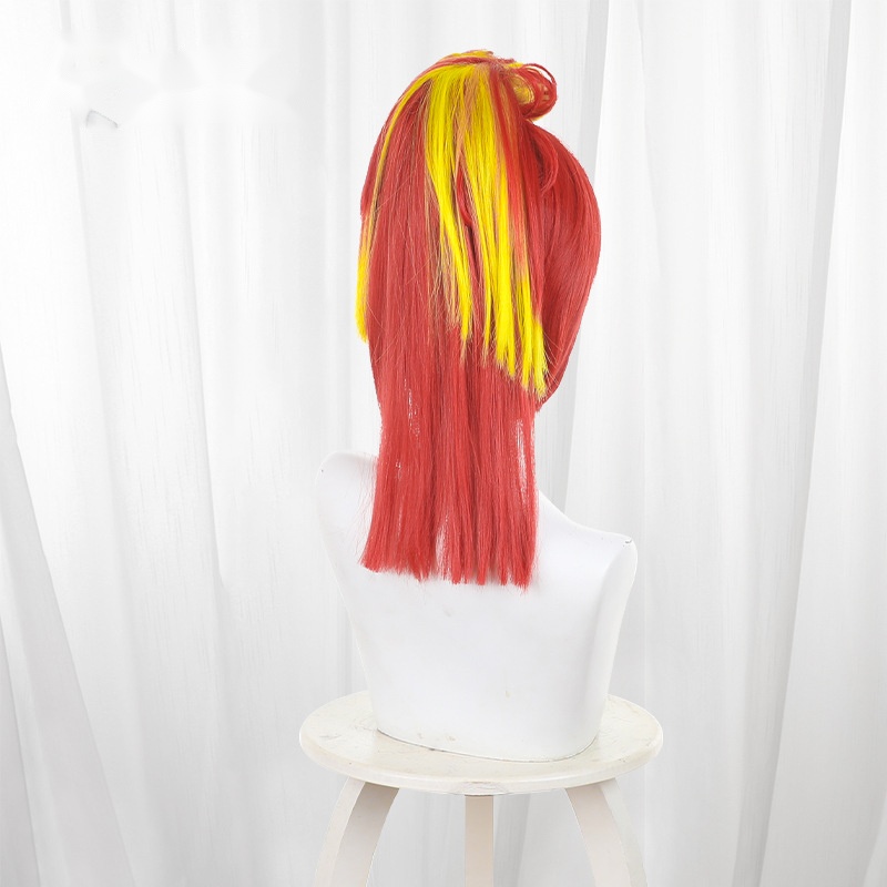 SQ Highlighted Clip-in Ponytail Long Cosplay Wig for Gnosia - 610C - Image 4