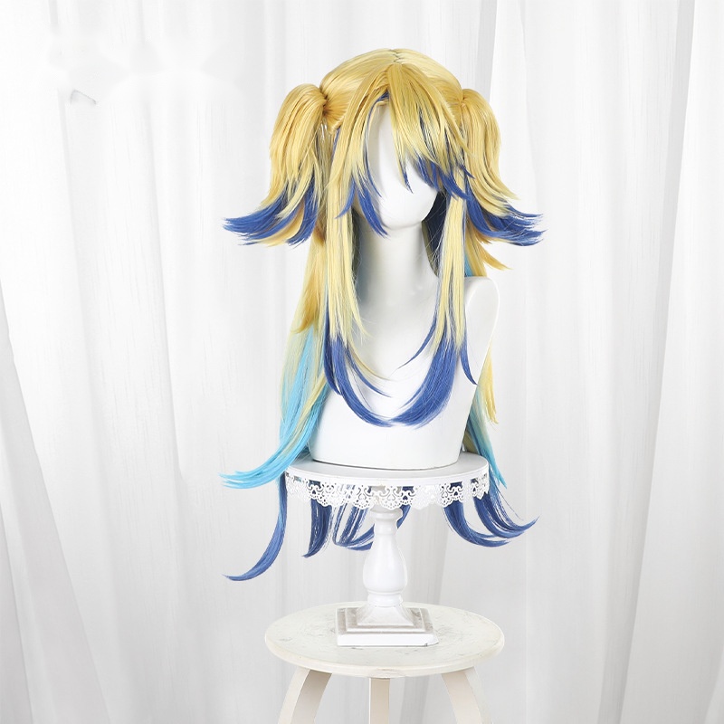 Obey Your Master Gradient Clip-in Twin Ponytail Cosplay Wig for Uma Musume: Cinderella Gray - 516L - Image 2