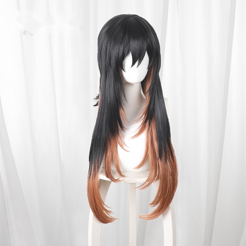 Amo Gradient Scalp-top Long Flipped Cosplay Wig for Gachiakuta - 597D - Image 2