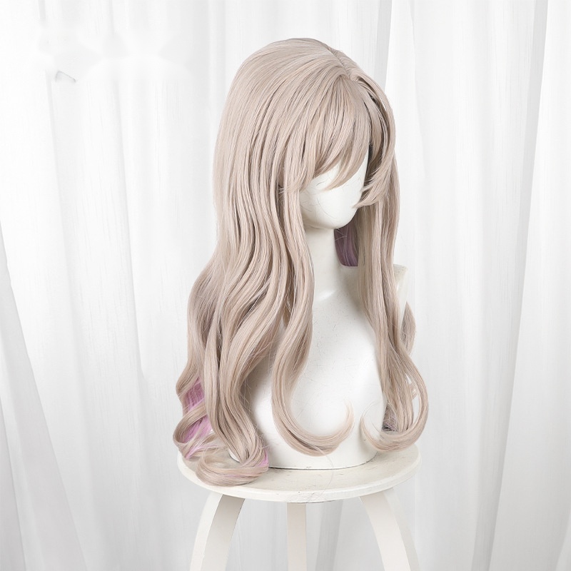 Ajisai Sena Color-block Long Wavy Cosplay Wig for There's No Freaking Way I'll Be Your Lover - 603C - Image 3