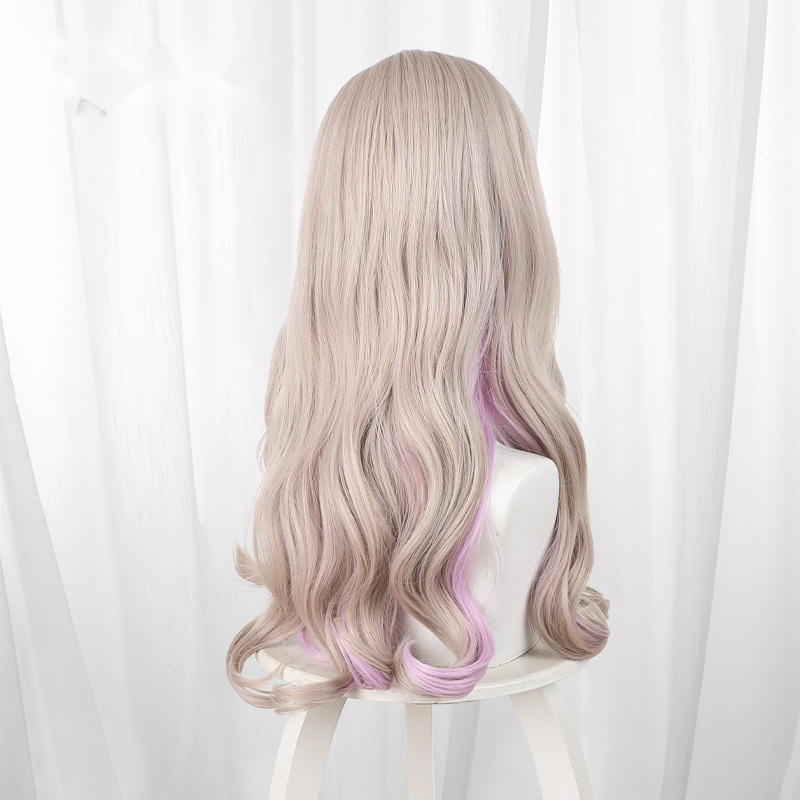 Ajisai Sena Color-block Long Wavy Cosplay Wig for There's No Freaking Way I'll Be Your Lover - 603C - Image 4