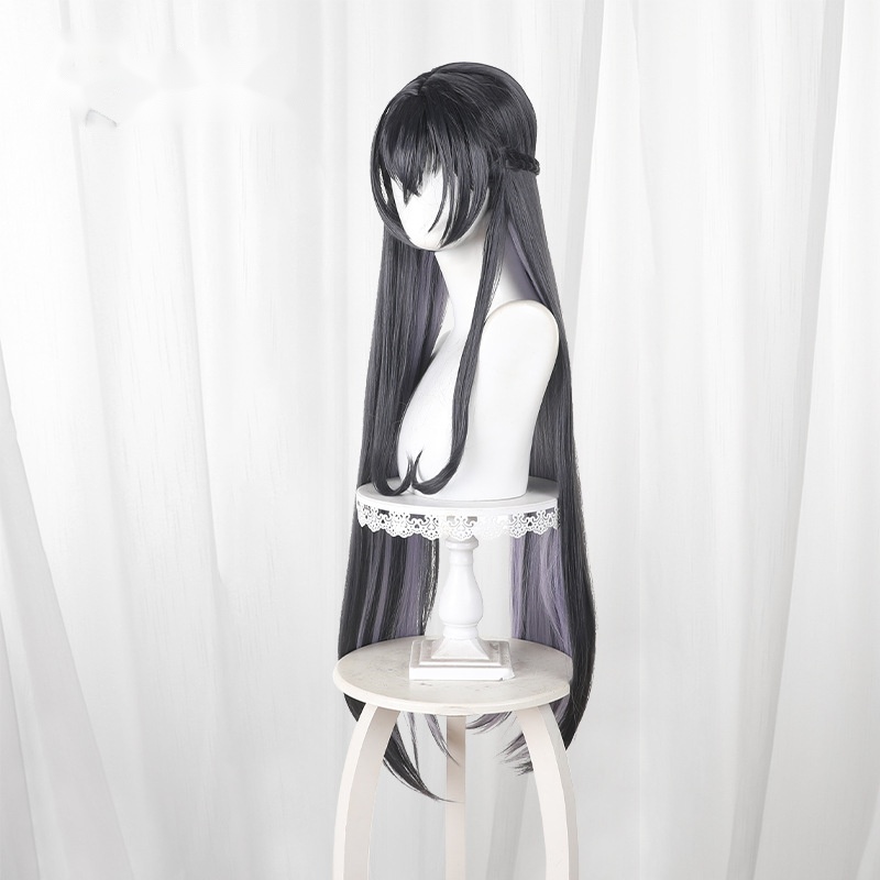 Satsuki Koto Color-block Long Straight Styled Cosplay Wig for There's No Freaking Way I'll Be Your Lover - 603D