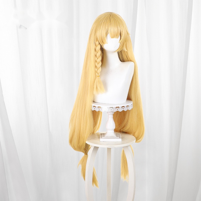 Truffle and Hazelnut Golden Blonde Twin Ponytail Cosplay Wig for Duet Night Abyss - 611B - Image 3