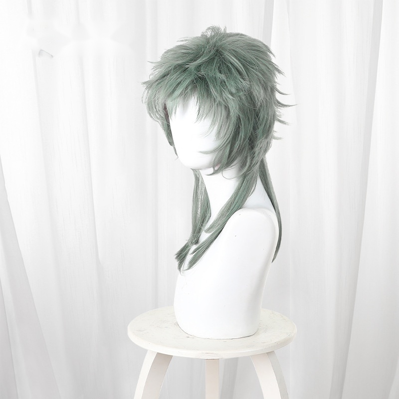 Raqio Long Wolf Cut Layered Teased Cosplay Wig for Gnosia - 610D